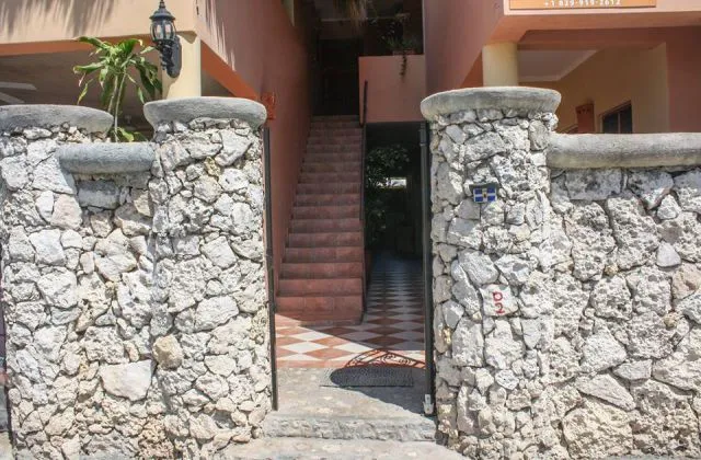 Entree Hotel Villa Iguana bayahibe republique dominicaine